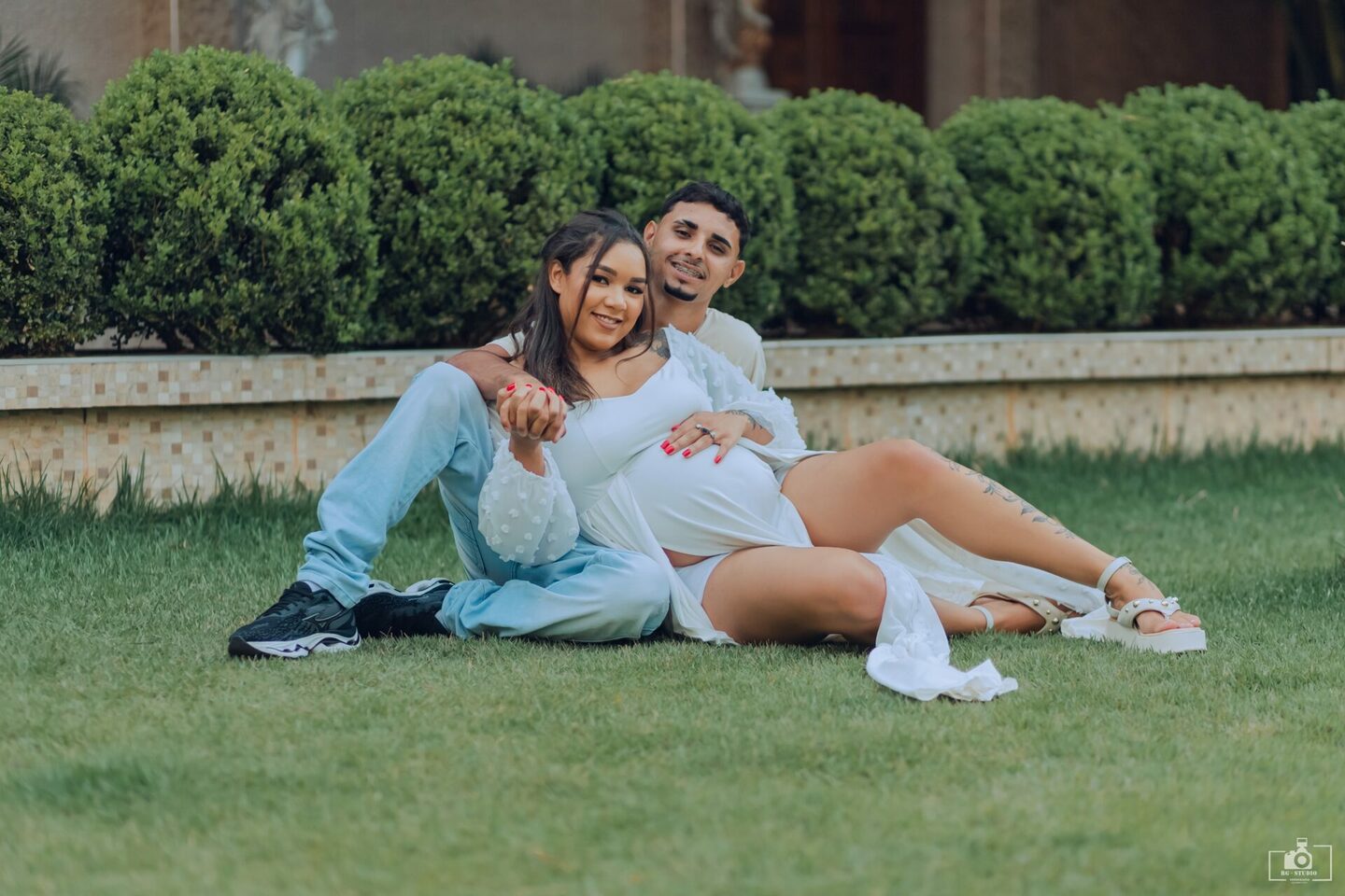 Ensaio Gestante - Indianara - Orquidário Lusal - Itabira/MG