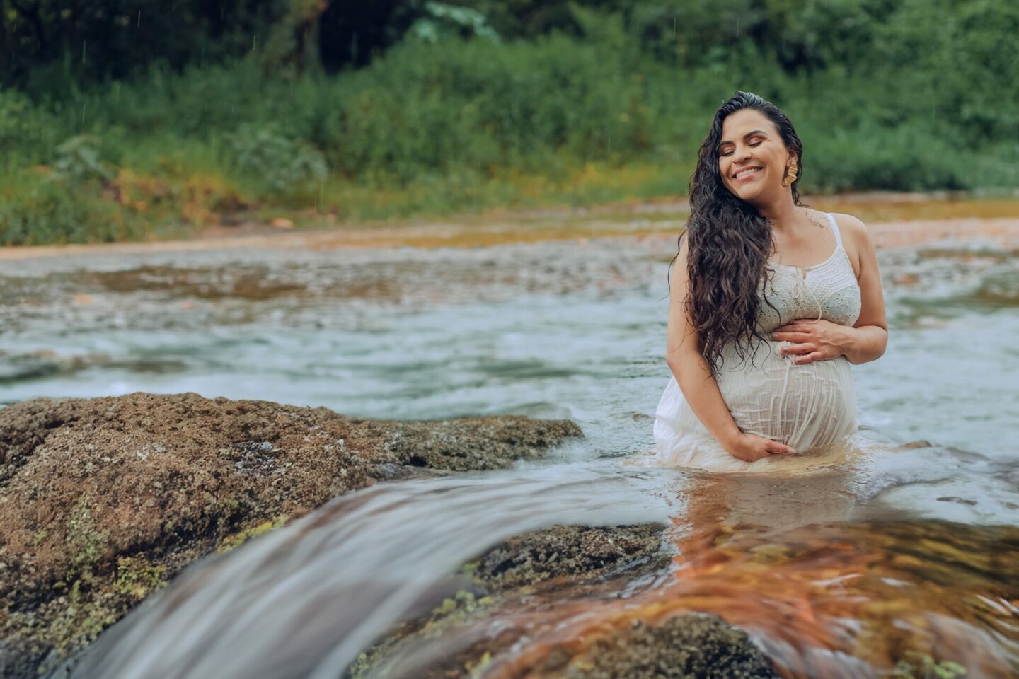 Ensaio Gestante - Adriana - Catas Altas /MG