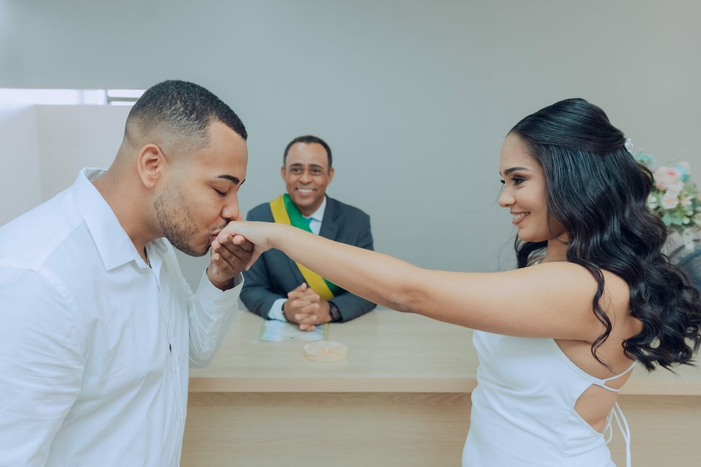 Casamento Civil - Ana Luiza e Gabriel - Cartório de notas - Itabira/MG