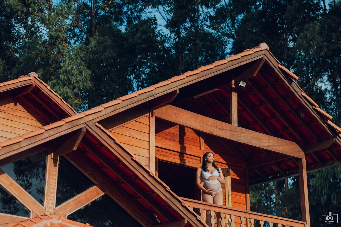 Ensaio Gestante - Gabrielly - Rancho Canaã - Itabira/MG