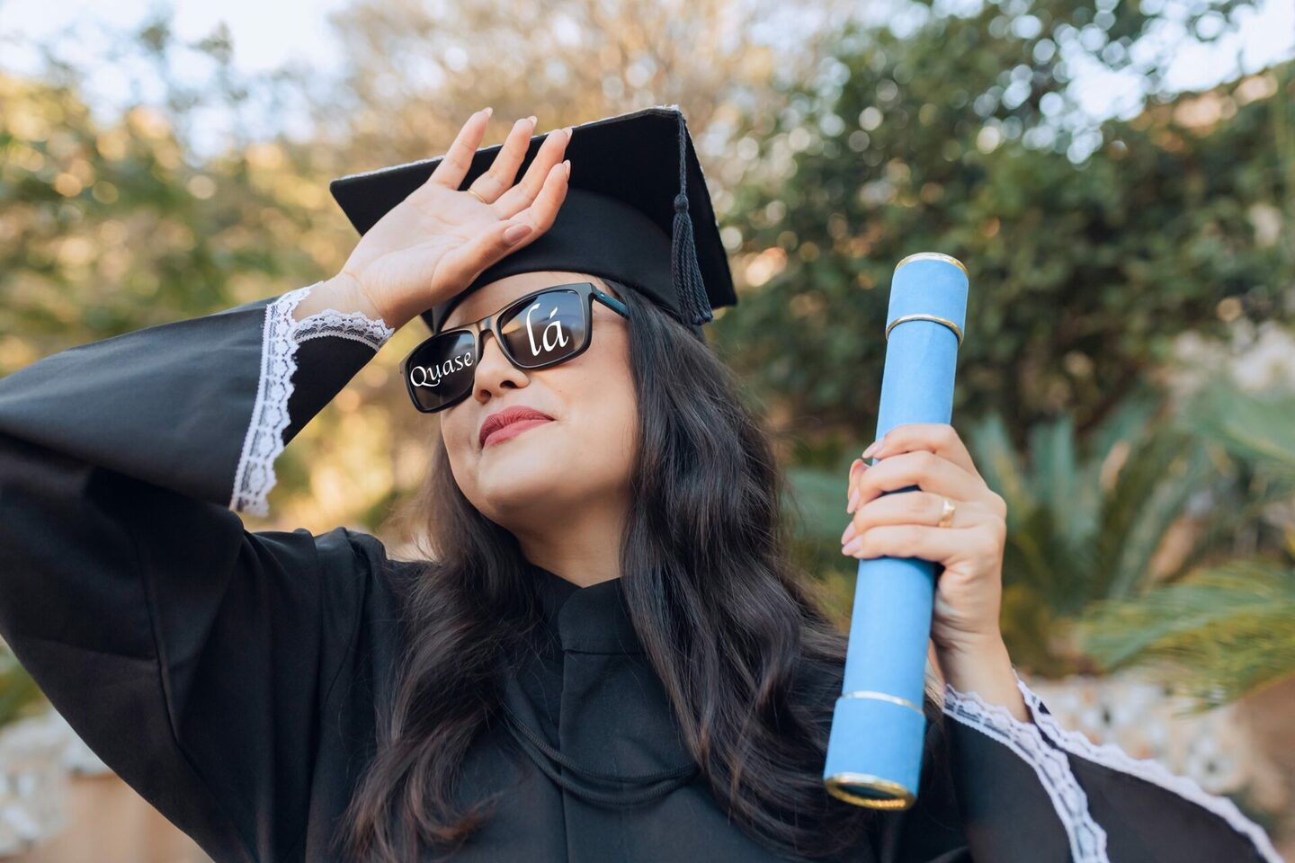 Ensaio Meio de Curso - Anna - Orquidário Lusal - Itabira/MG