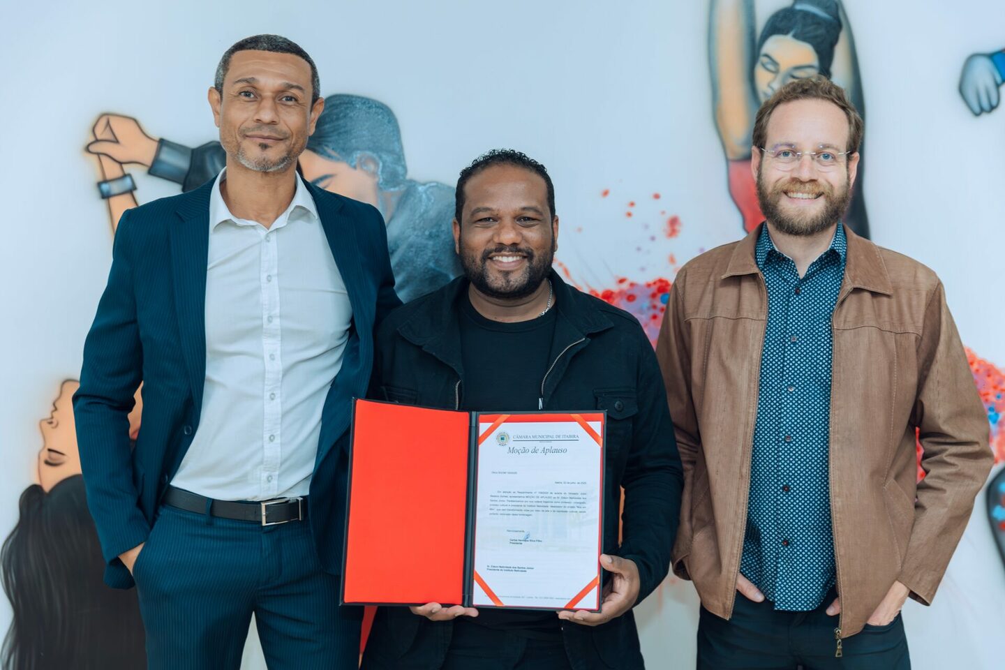 Moção de aplausos - Vereador Jubermadeira - Escola Naatividade - Itabira/MG