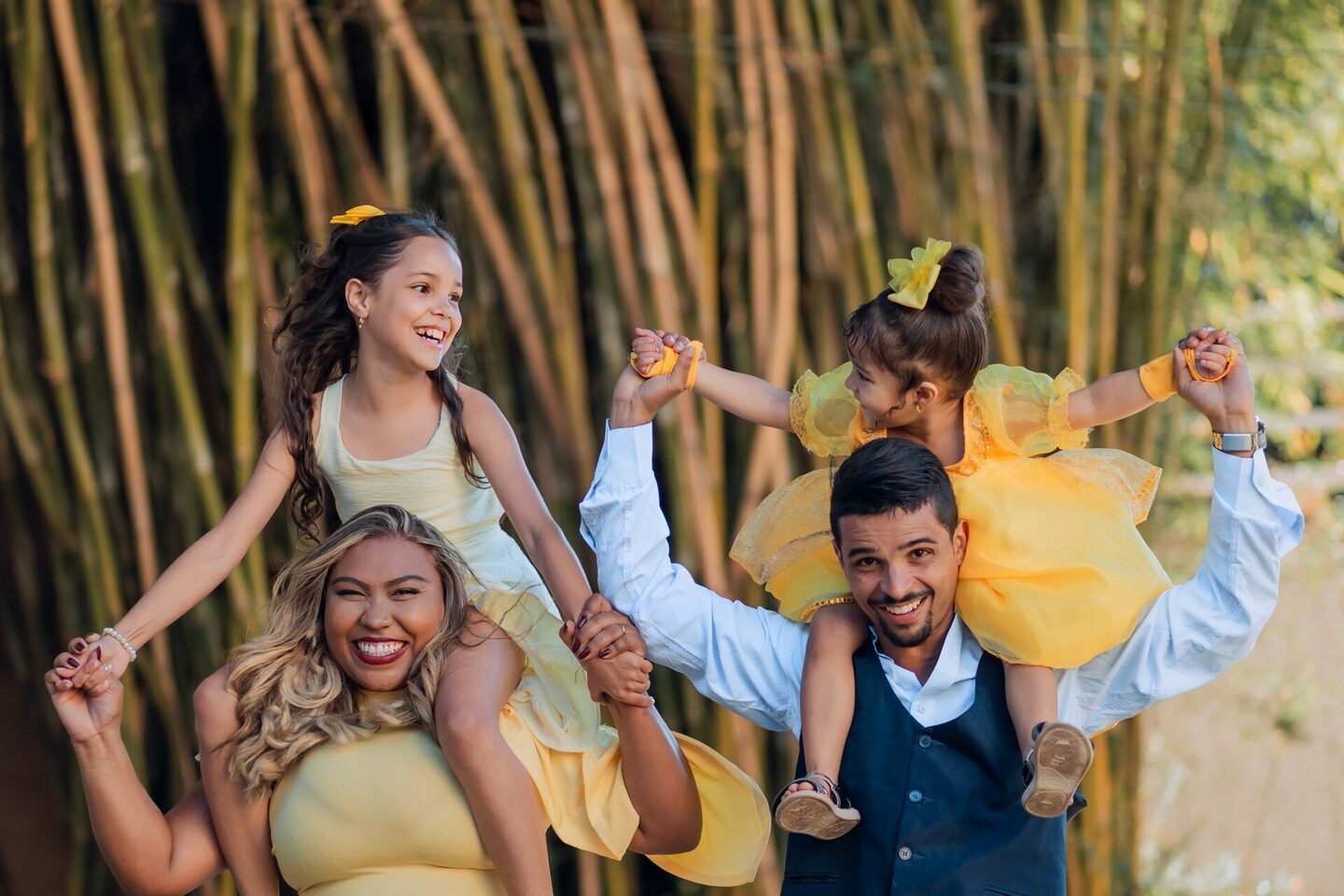 Ensaio família - 3 anos de Jasmine - Orquidário Lusal - Itabira/MG