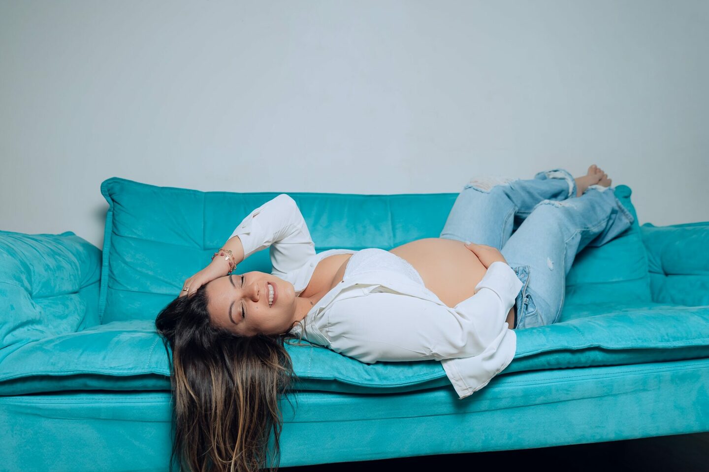 Ensaio Gestante - Eloize - Estudio Paulo sá - Itabira/MG